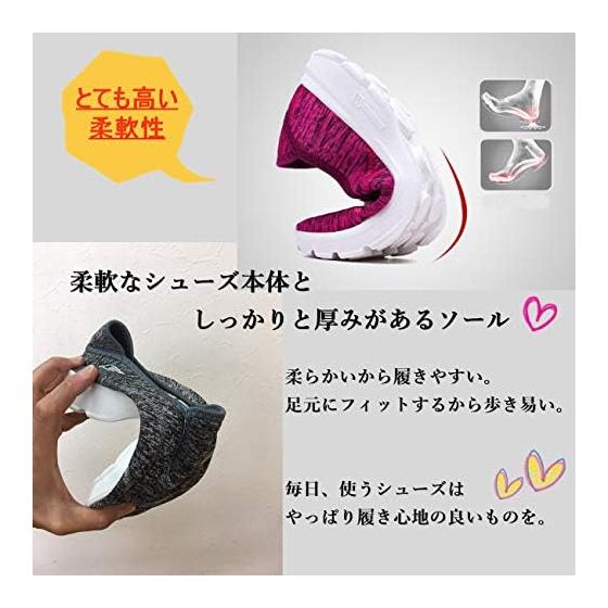 [kanaelun] Women's Sneakers, Slip-on, Lightweight, Indoor Sports, Work, Walking, Nurse Shoes, Gym, Fitness