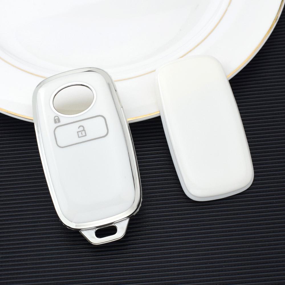 2 Buttons TPU Remote Key Case Cover for Toyota Yaris Ativ Raize Veloz Avanza Rush Perodua Daihatsu Malaysia Accessories