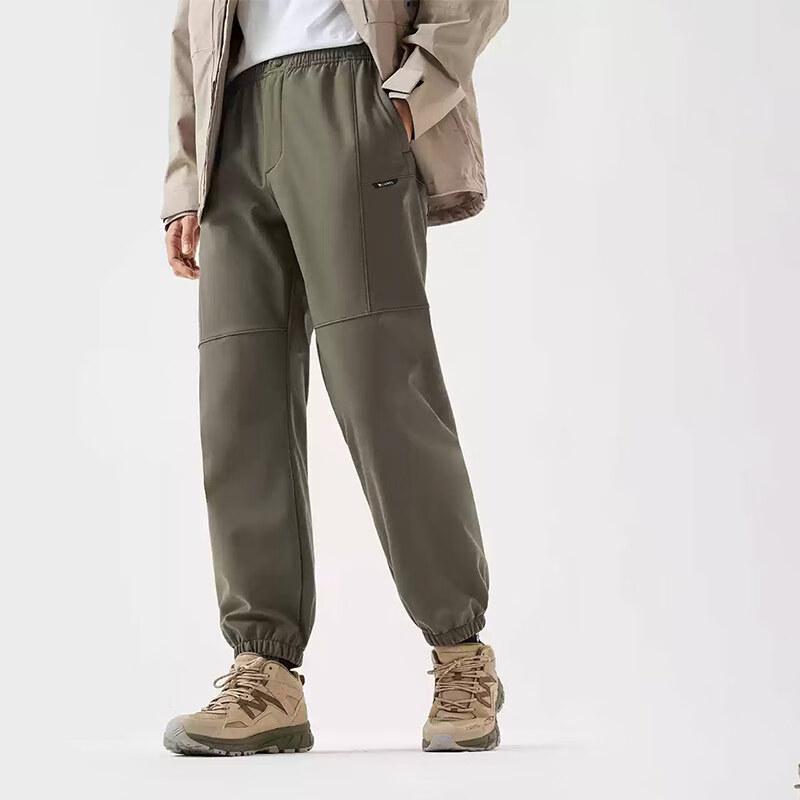 

CAMEL Men s Fleece Lined Water-Repellent Soft Shell Pants L
