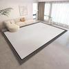 Modern Style Rugs for Bedroom Minimalist Living Room Decoration Solid Carpet Washable Lounge Floor Mat Anti-slip Study Soft Rug