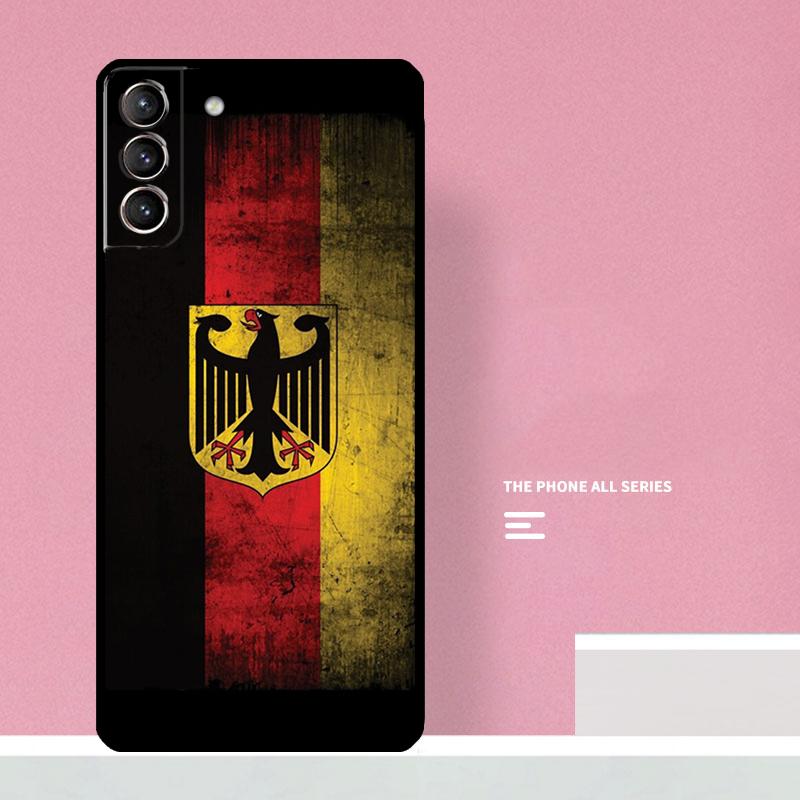 Germany Flag Emblem Phone Case For Samsung Galaxy S25 Ultra S20 S21 S22 S23 S24 Plus S9 S10 S24 FE Cover Coque