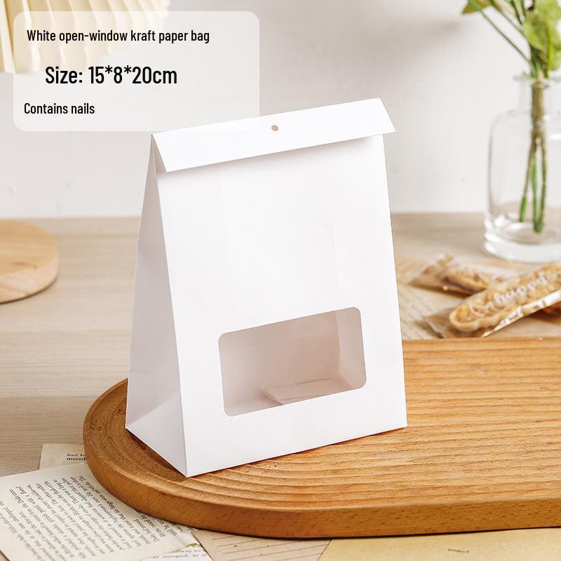Handmade Birthday Cookies & Candy Snowflakes: Self-adhesive Stand-up Bag & Paper Box Packaging