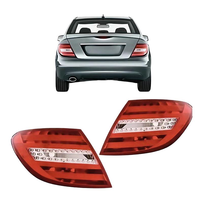 Compatible with Mercedes-Benz C-Class 07-15 W204 Rear Tail Brake Light 2049060203 2049060503