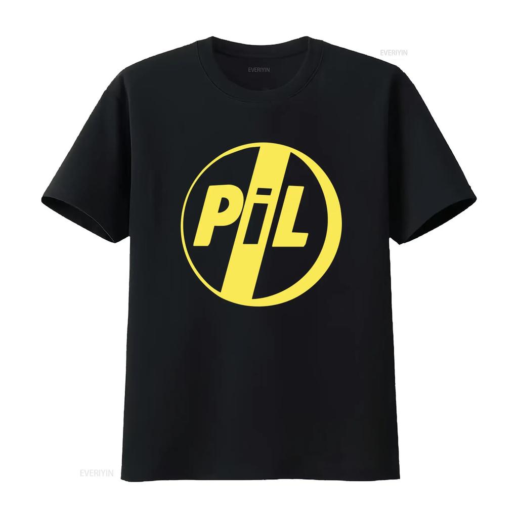 Public Image Ltd Pil Ist Faul Langarm Schwarz T-Shirt Trendig und Stilvoll für Zukunftsweisende Indivi