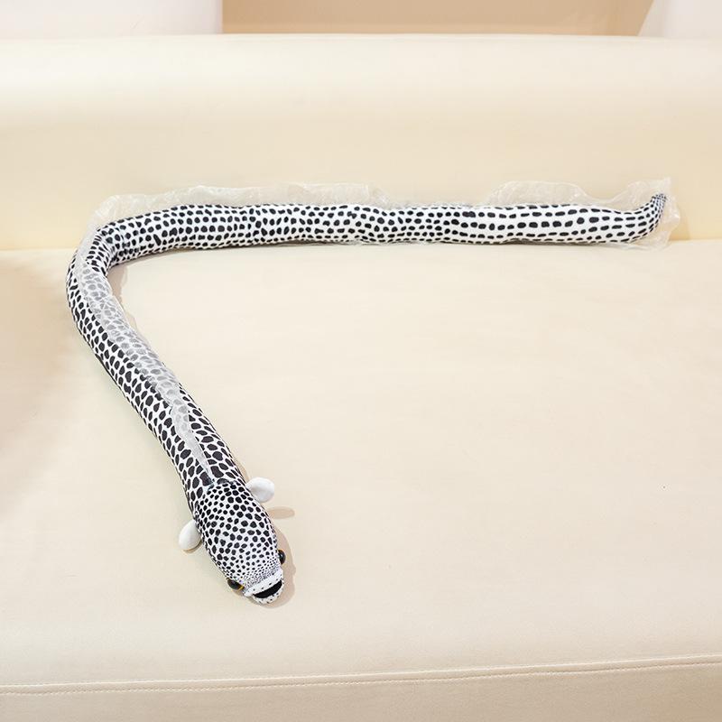 Creative Simulation Eel Doll Plush Toy Aquarium Garden Moray Eel Doll Children Accompany Soothing Doll