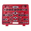 Ensemble de tarauds et filières - VIDAXL - 111 pcs - Acier au carbone - Mallette de transport
