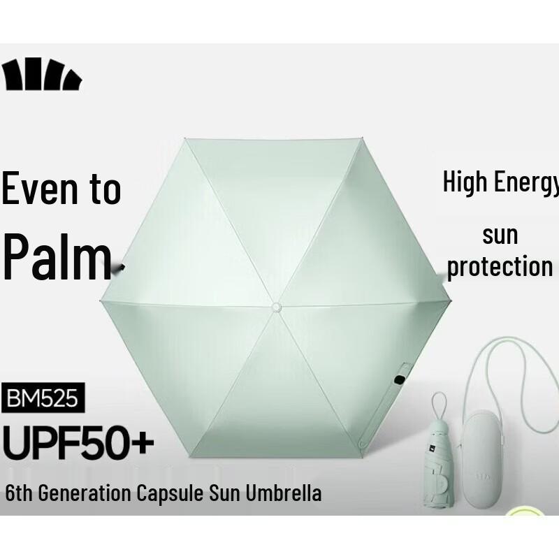 Beneunder UV Protection Five-Fold Capsule Umbrella