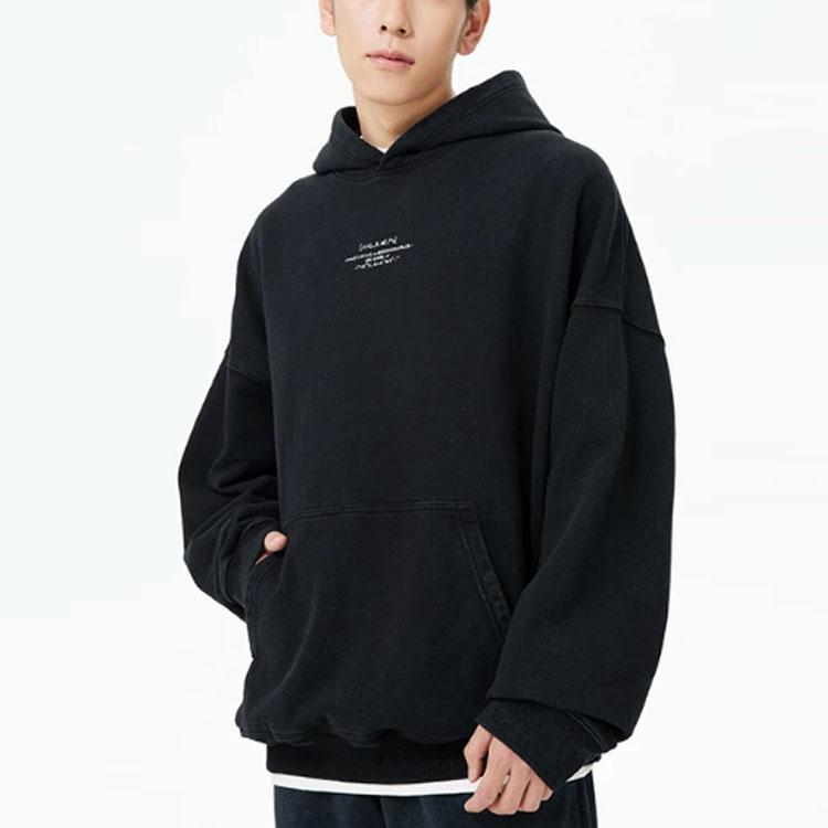Li Ning Sweatshirts Unisex Hooded Moderate Regular AWDT231-1