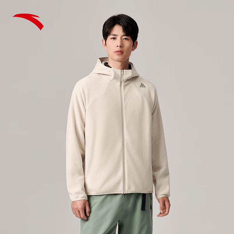 Anta Outdoor Men s Earth Shell 3.0 Hooded Fleece Jacket XL