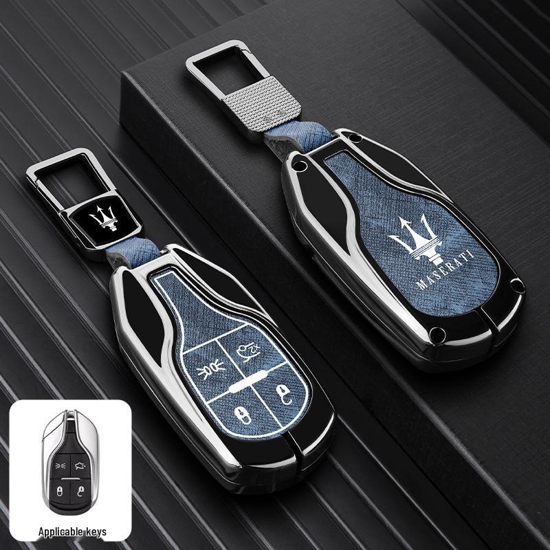 Maserati Sleuteletuis voor Quattroporte, Ghibli, Levante en Gregale Modellen.