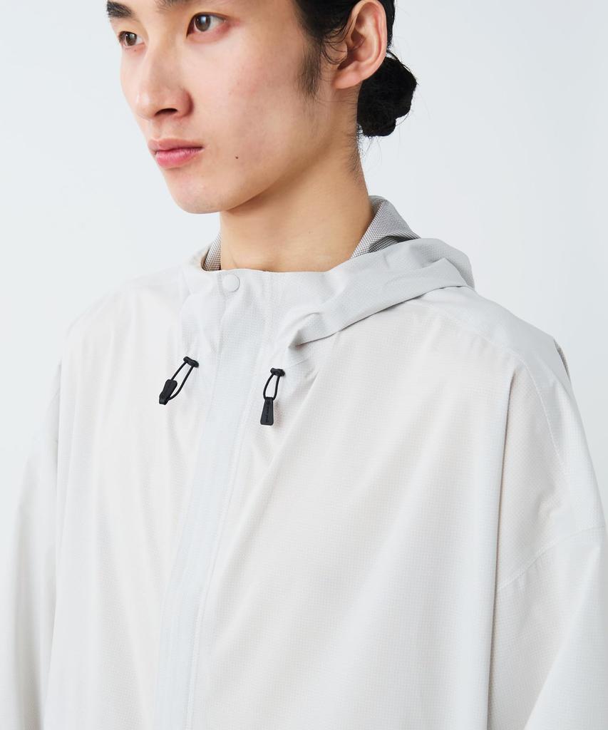 Snow Peak Pertex Weatherproof Jacket Outerwear Jacket for Men and OFF XL JK-26SU003 Women, WHITE,