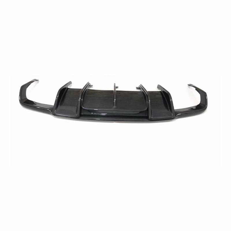 Fits Mercedes-Benz CLS W218 (2012-2019) R-Style Carbon Fiber Rear Lip.