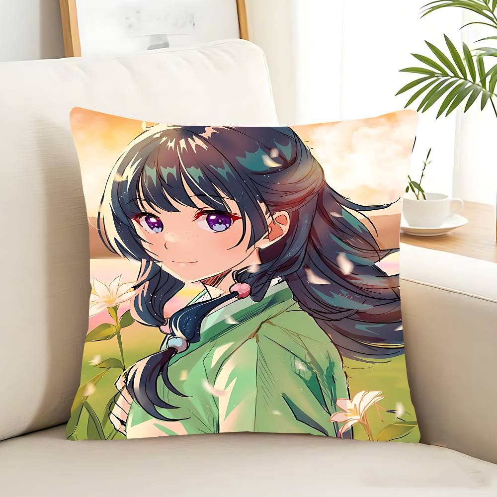 The Apothecary Anime Diaries Pillow Case Removable Washable Cushion Cover – All-Season Soft Linen