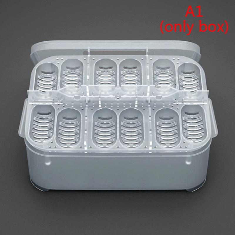 12 Reptile Egg Incubator Tray Thermometer Diy Incubation Gecko Lizard Snake