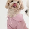 CROOKTHECHIHUAHUA Twinkle Sailor Collar Knit - Icy Pink