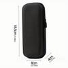 Hard Shell Storage Bag Zipper Closure Hard Drive Carrying Bag Wear Resist Protective Storage Bag Cable Management Accessories