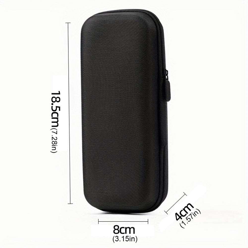 Hard Shell Storage Bag Zipper Closure Hard Drive Carrying Bag Wear Resist Protective Storage Bag Cable Management Accessories