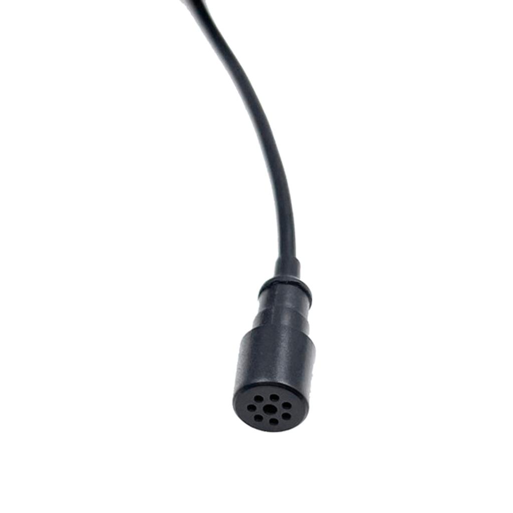Mini Portable Lavalier Microphone USB Hands-free Cord Line Omnidirectional Microphone for Computer Laptop Mobile Phone
