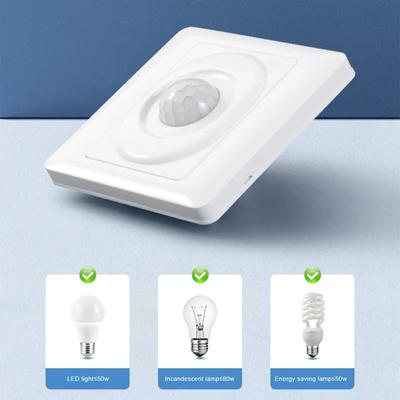 220V LED  Automatic Sensor Light Switch Infrared Motion Sensor LED Night Light Home Indoor Outdoor Sensor Light Switch  Sensor Lamp Control Light