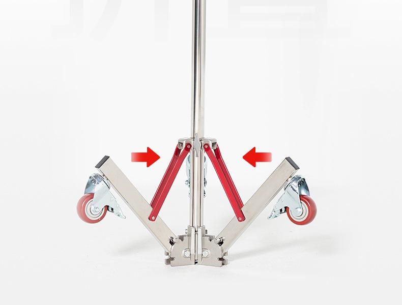 Ambitful ZhiJie 3m Heavy-Duty Wheeled Light Stand with Brake