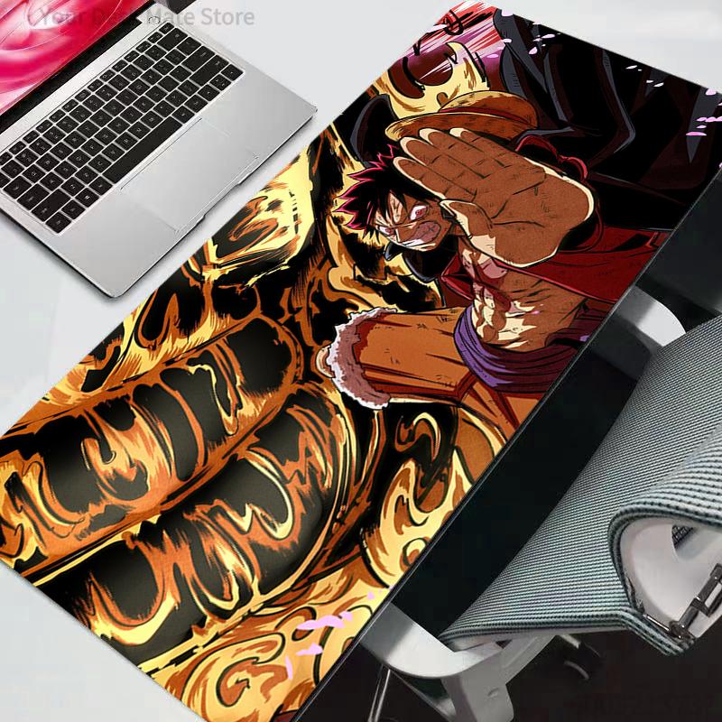 One Piece Mouse Pad Professional Esports Gamers Speed Pc Gaming Rubber Keyboard Notbook Desk Mat Mousepad Durable