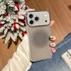 Compatible with Apple: Luxury Glitter Acrylic Phone Case for iPhone 16/17 Pro Max. Electroplated Lens with Large Window.
