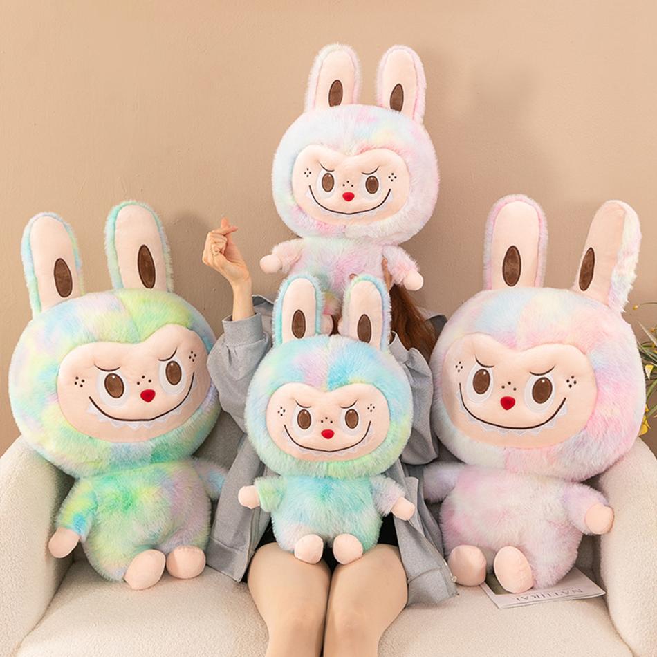 30CM Roztomilý Králík Labu Plyšová Hračka Roztomilá Panenka Bubble Mart Plyšová Látková Panenka Dětský Polštář Narozeninový Dárek