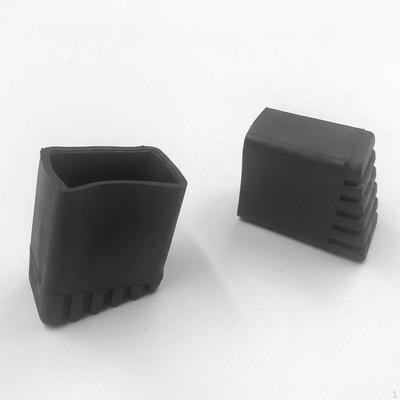 Rubber Ladder Foot Pads, Aluminum Alloy Accessories, NonSlip, Sturdy, Home/Outdoor Black 2x3cm