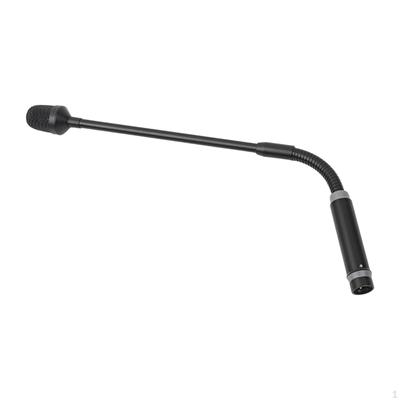Dynamic DJ Mic Gooseneck Plug and Play PC Adjustable Flexible Microphone 3 Pin Male