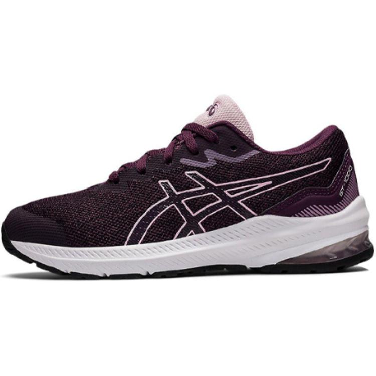 New Asics GT 1000 11 GS 'Deep Plum Barely Rose' 1014A237-500
