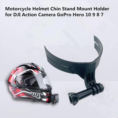 Support de Menton pour Casque de Moto Support Titulaire PVC ABS pour Gopro pour Insta360 Support de Caméra Accessoires Caméra Équipement Cyclisme Extérieur