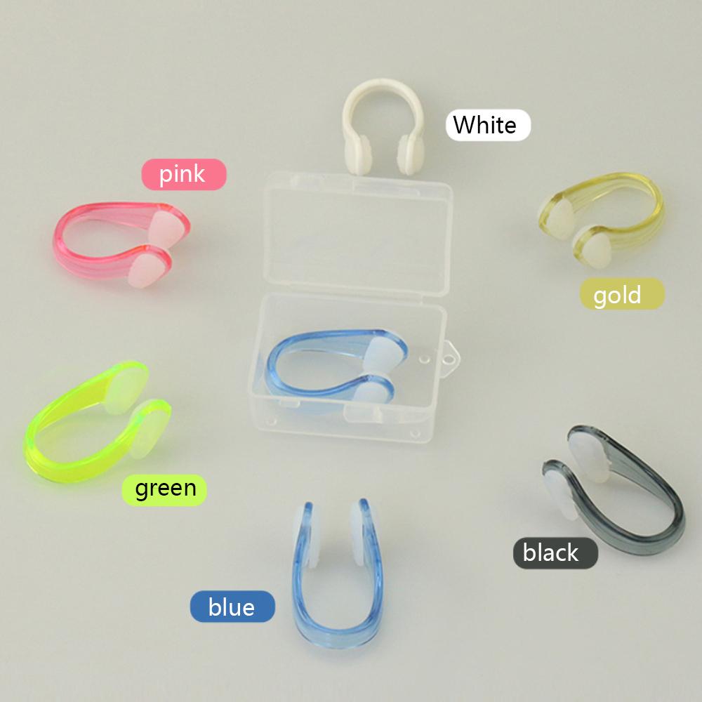 Adult Child Nose Clip Swimming Training Anti-Water Anti-Skid Silicone Nose Clamp Swimming Equipment
