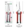 Stainless Steel Straight Head Pruning Shears for Garden, Fruit Picking, and Bonsai Trees