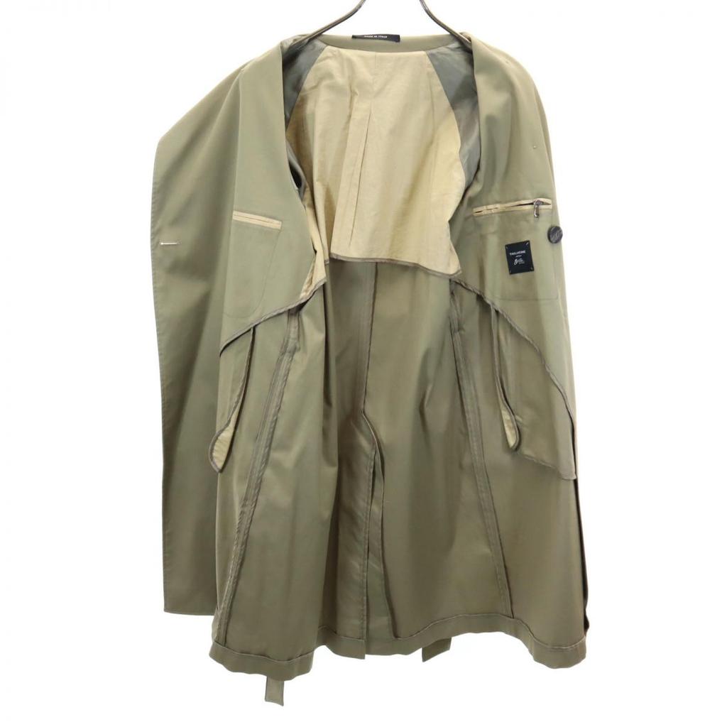 TAGLIATORE made in Italy trench coat 44 Khaki Men's Used