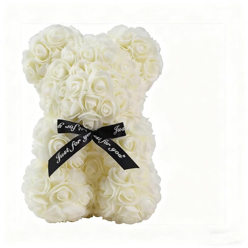 1 ST Kunstbloem Eeuwige Roos Teddybeer Moederdag Verjaardag Valentijnsdag Jubileum Cadeau Huisdecoratie