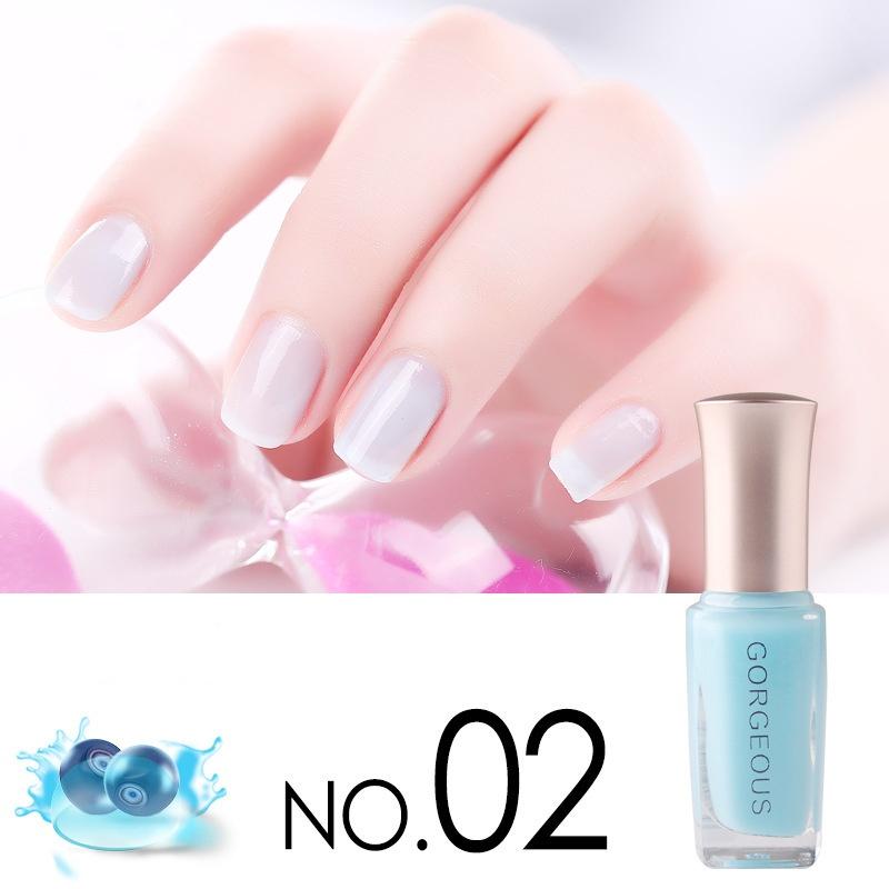 New Jelly Nail Polish Candy Nude Quick Drying Translucent Jelly Nail Polish
