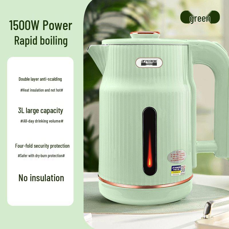 Smart Electric Kettle with Food-Grade Stainless Steel - Keep-Warm Feature, Water Boiler Function.