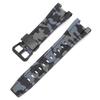 Correa de Resina para Casio G-Shock GST-W300 GST-S300 GST-S210B GST-S110 GST-W110 Hombres Reemplazo Pulsera Brazalete de Goma Camuflada para Reloj