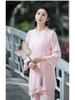 Women's Ethnic-Style Cotton Linen Zen Suit - Perfect for Tea Ceremony, Tai Chi, or Yoga