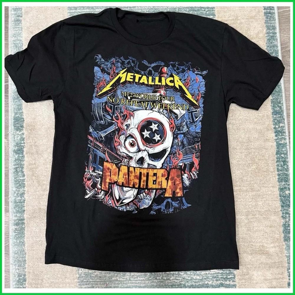 Metallica M72 Nashville 2025 Tour Tee May 1 Concert Reprint S-4XL Unisex T-Shirt S