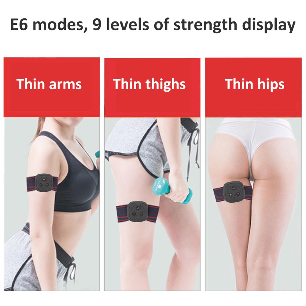 Intelligent Waist and Abdomen Sticks Muscle Trainer Fitness Instrument for Home Sport USB Rechargerable1