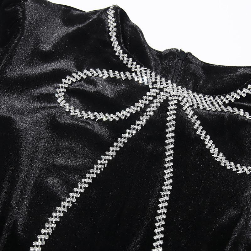 Elegant Long Sleeve Bow Slim Fit Dress for Women - 2025 Spring Collection