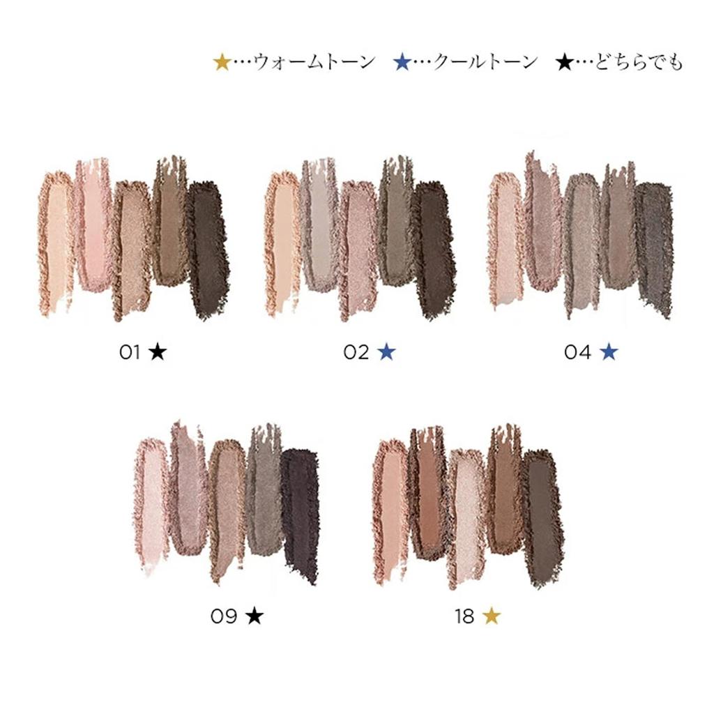 LANCÔME Hypnôse Palette 4g 6 Reflet Dametist Eyeshadow Powder Creamy High-End Cosmetics Eye Palette 5 Colors