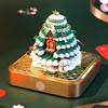 Festives 3D Paper Sculpture Calendar with LED Light 2025 Desk Memo for Everyday Use Notepad Carving Accessories