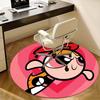 Powerpuff Girls,Blossom Chair mat Round Rug Office carpet,Non slip, Suitable for Living Rooms, Bedrooms Decor1205057a
