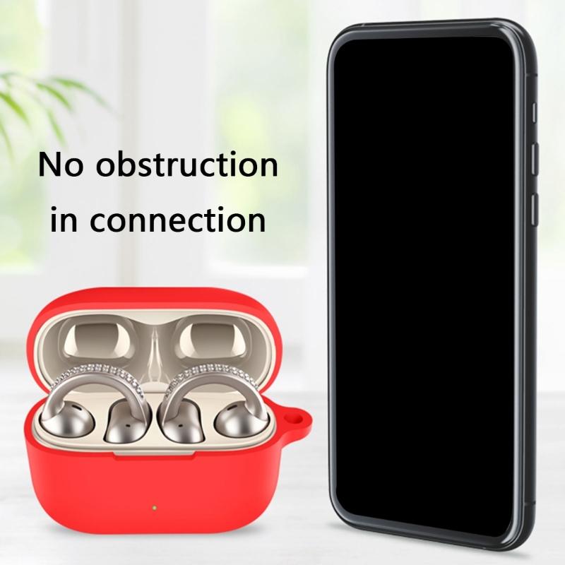 Headphone Shockproof Housing Skin-friendly Guarding Washable Shell Nonslip for Buds Clip Keep Safe From Accidental Drop