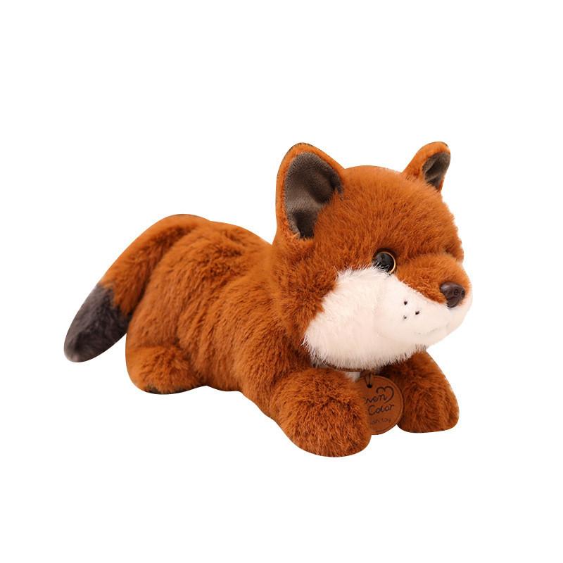 Toy Fox Plush Cartoon Animal Stuffed Toy Home Bedroom Decoration Gifts Kids
