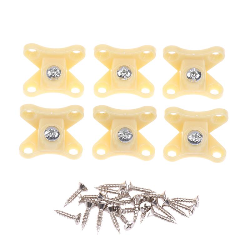 6/10Sets Removable Corner Bracket Zinc Alloy Butterfly Corner Bracket With Screws - Support Connectors For Furniture Drawers