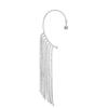 Tassel Ear Cuff Clip Earrings Geometric C Shape Ear Clip Without Ear Hole Earrings No Pierce Party Wedding Jewelry
