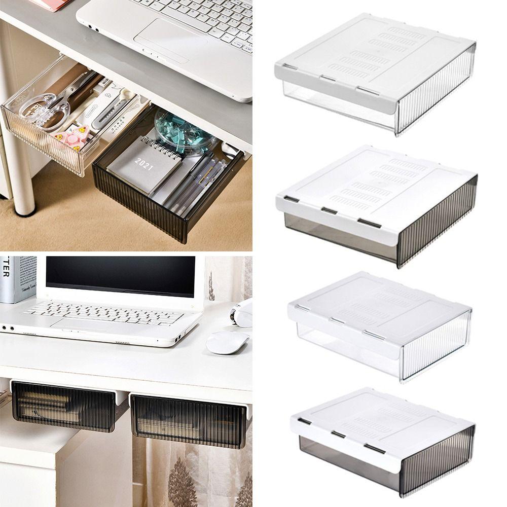 

Контейнер Чехол для ручек под столом Органайзер для ящика стола Канцелярские принадлежности Ящик для хранения Настольная подставка